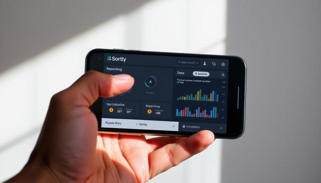 Sortly mobile inventory management and real-time reporting