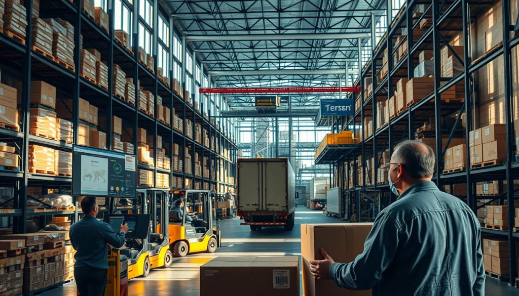 supply chain, warehousing, and tracking practices