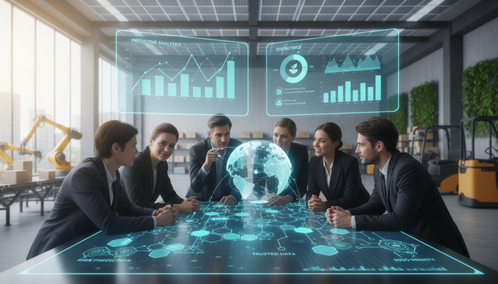 blockchain benefits for supply chain