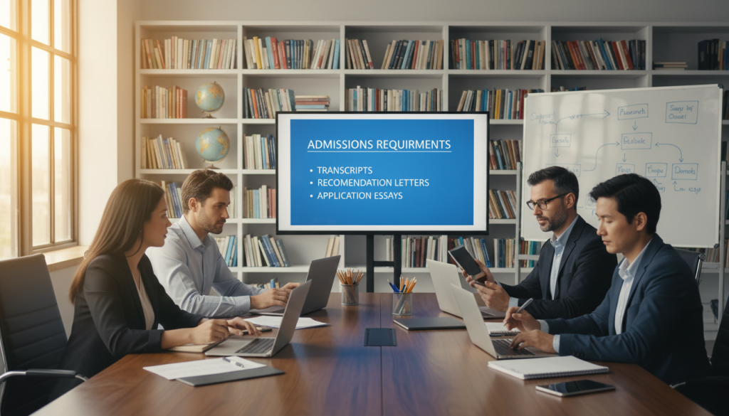 distance learning supply chain management admissions requirements
