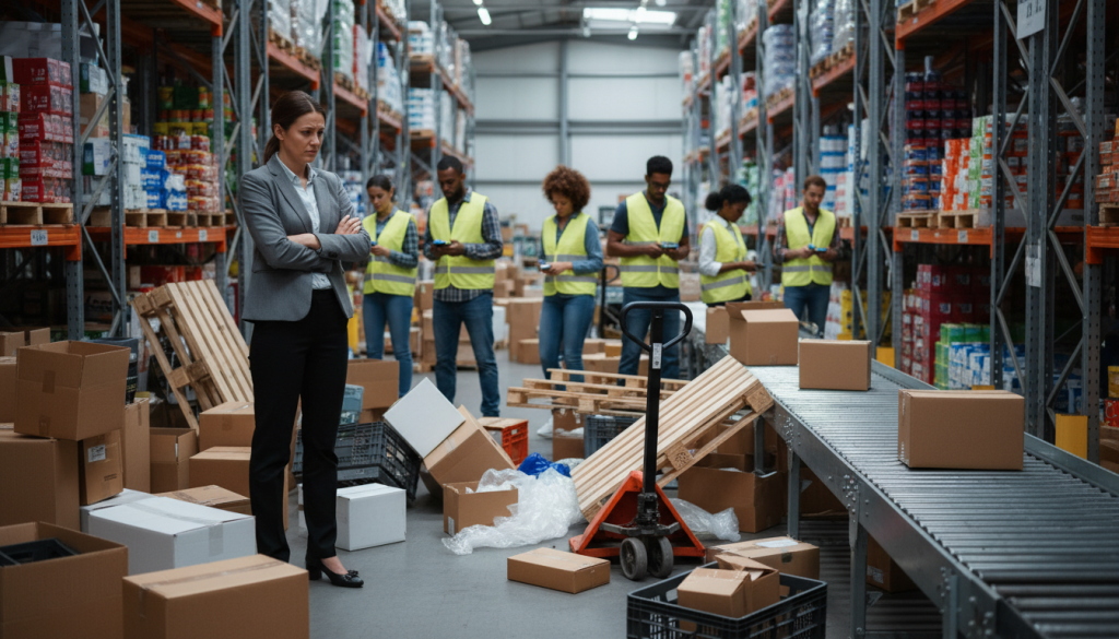 logistics management challenges in warehouses