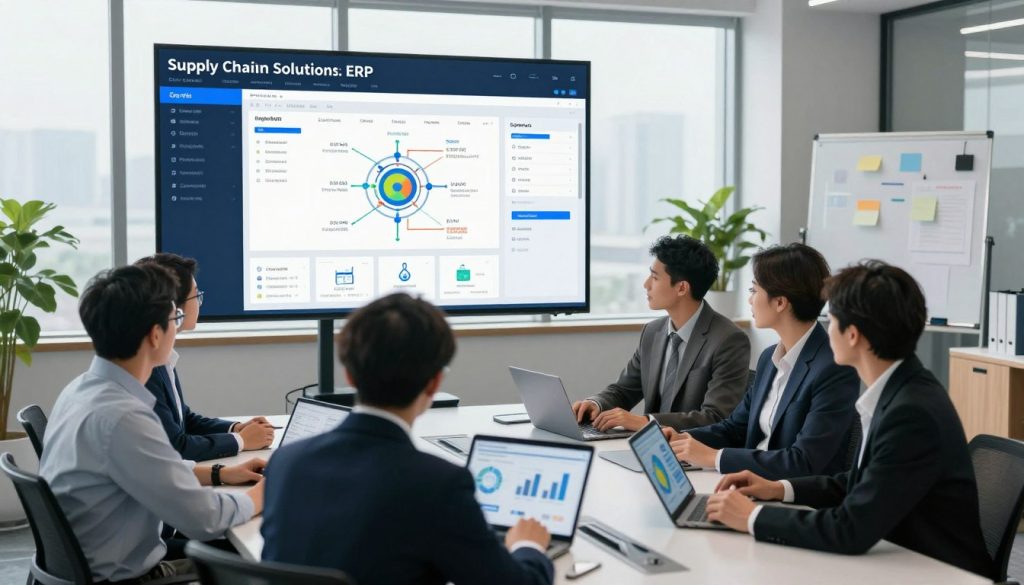 supply chain software solutions for ERP and documentation management