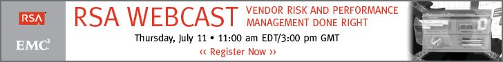 RSA Webcast Banner Ad