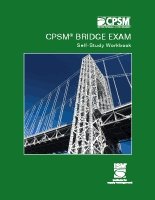 CPSM<sup>®</sup> Bridge Exam Self-Study Workbook