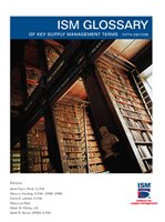 Image of the ISM Glossary of Key Supply Management Terms (5th Edition)