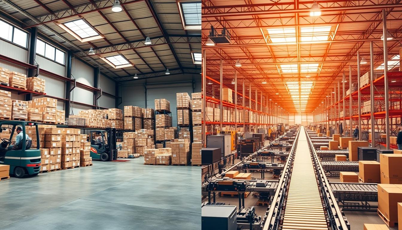 Warehouse vs Distribution Center
