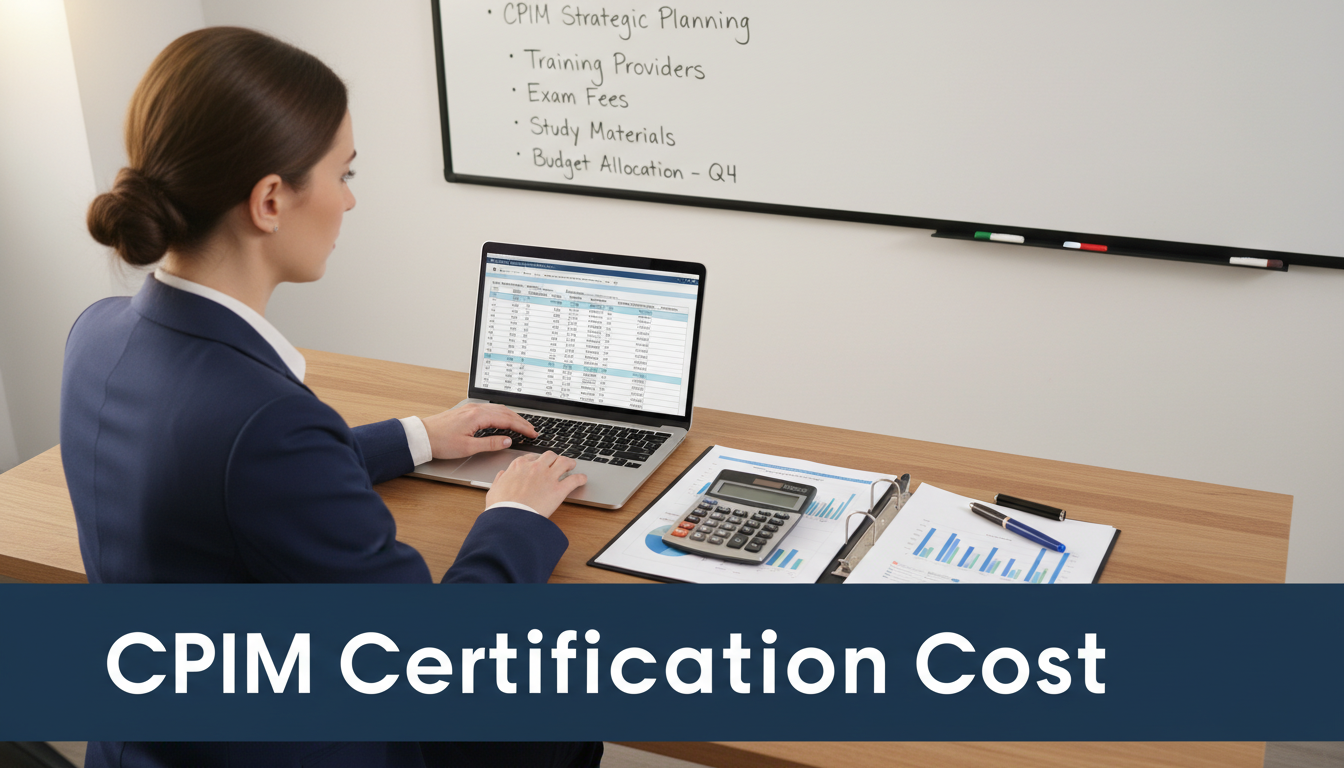 cpim certification cost