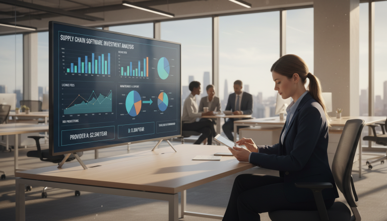 how much does supply chain management software cost