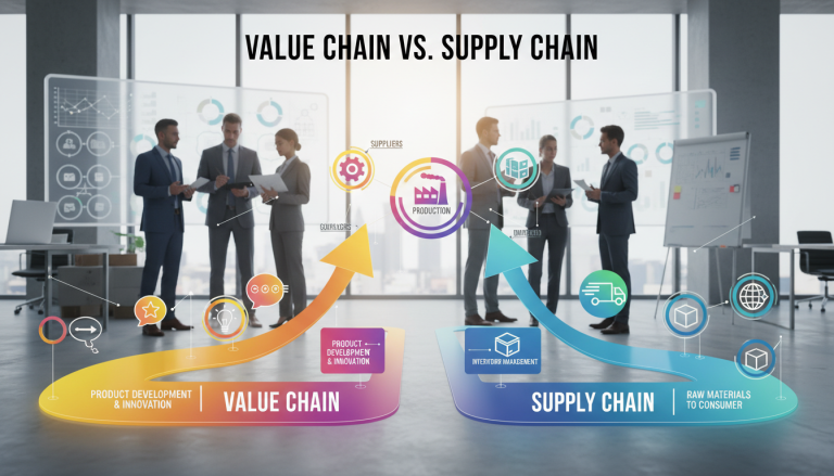 value chain vs supply chain