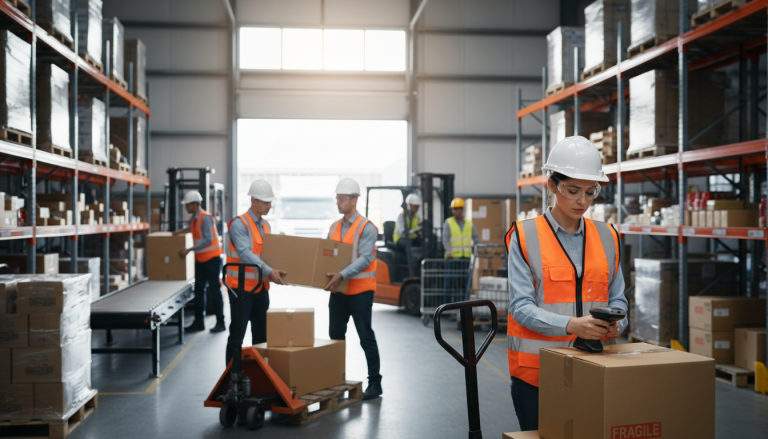 what does a warehouse associate do