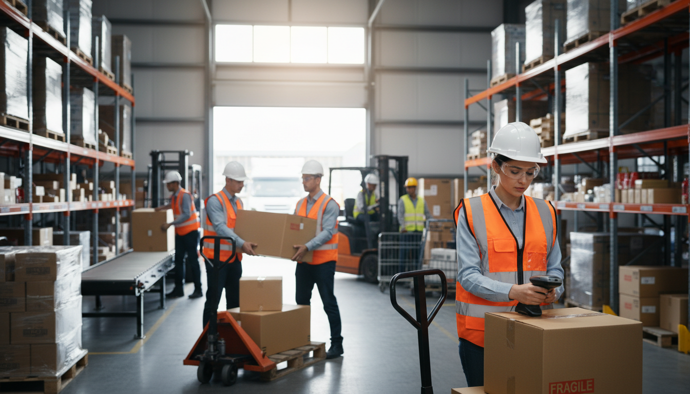 what does a warehouse associate do
